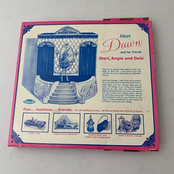 Vintage 70s Dawn Topper Toys Doll Clothes Outfit Bluebelle - Picture 2 of 6